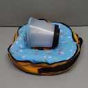 Elevated Inflatable Dog Cone Collar Alternative After Surgery, Dog Donut Collar, Soft Pet Cone to Stop Licking for Small Medium Large Dogs (L(Neck 12"-16"))