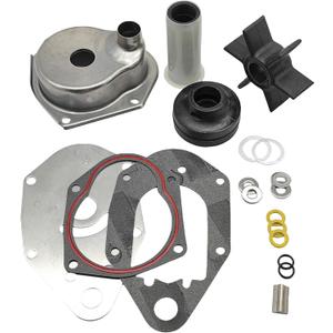 812966A12 Water Pump Impeller Repair Kit Compatible with Mercury 30 35 40 50 60 HP Outboards Replacement 14334A3 18-3690