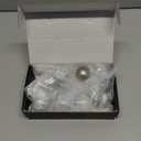 Asidrama 10 Pack Brushed Satin Nickel Kitchen Cabinet Knobs for Dresser Drawers - Zinc Hardware (Single Hole Knob)