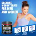 Creatine Gummies Monohydrate Complex, Pre-Workout for Men & Women