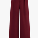 BTFBM Women Wide Leg Dress Pants 2025 High Waisted Button Pleated Business Casual Trousers Office Work Palazzo Pants 2XL