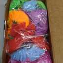 72 Pcs Marigold Flower Heads Bulk Day of The Dead Multicolor 1.2'' 2'' 3.5'' Silk Mexican Marigold Flowers with Stems DIY Garland Craft Supplies for Party Home Decor (Bright Color)