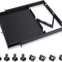 1U Rack Mount Sliding Keyboard Tray Cantilever Network Equipment Racks 19 Inch Cabinet Drawer Sliding Shelf for Server Data Music Studio Accessories