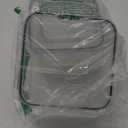 3Pack Fridge Food Storage Container Set with Lids with Strainer, Fruit Vegetable Storage Containers Keep Fruits, Vegetables, Berry, Meat Fresh longer, BPA-Free Plastic Produce Keepers