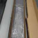 Electric Fireplace Trim Kit for 30inch Fireplace Electric Inserts, Metal Construction Plates, Black-B09R1XMZ4X