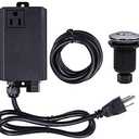 Garbage Disposal Air Switch Kit Sink Top Waste Disposal Stainless Steel On/Off Air Button Food and Waste Disposals Part by Etoolcity