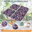 3 Pcs Wicker Chair Outdoor Cushion for Furniture, 1 Loveseat Seat and 2 U-Shape Cushion for Patio Furniture(Tropical Floral)