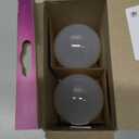 PHILIPS LED 75W A21 2-Pack WhiteDial Multi-CCT (5000K) 1100 Lumen (9W = 75W) Dimmable Clear Flicker-Free Light Bulbs