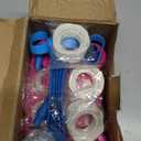 Balloon Pump Electric, 600W Professional Balloon Inflator with 8 Balloon Arch Kits, 2 Modes & Dual Nozzle, Portable Air Pump Ballon Blower Machine for Party Decoration (Rose)