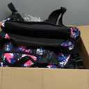 WIWODADI Rolling Baseball Bag, Wheeled Softball Bag with Fence Hook, Baseball Bag for Adult, Bat Bag with Shoe Compartment for Teeball Gear Pink Camouflage