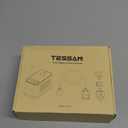 TESSAN 220 to 110 Voltage Converter US to Europe, International Travel Power Adapter with 4 USB Ports(2 USB C), 2 AC and EU/UK/AU Plug Universal Power Converter Adapter Combo, Step Down Transformer