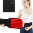 Red Light Therapy Belt, 3 in 1 LED Bead Infrared Light Therapy for Body, Wearable Wrap with Timer for Back Shoulder Waist 660nm Red LightTherapy & 850nm Infrared Light Device Home Use (Corded)