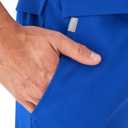 Hanes Mens Scrubs Healthcare Pants, Scrub Pants for Men, Moisture-Wicking & Odor Control, 5 Pockets (Blue, XXXL)