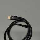 Herfair Displayport to USB C - Bidirectional USB C to DisplayPort 1.4 Cable Support 8K@60Hz Resolution Braided Thunderbolt 4 Compatible with MacBook Pro/Air, Galaxy S25, iPad Pro, XPS 17, 3FT