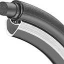 Airbag Bike Tube 700 x 25C 28C - Road Bike Inner Tube Run Flat - Bicycle Tube Run-Flat Performance Rim and Wheel Protection