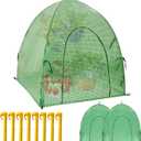 40*40*31 Winter Plant Warm Covers - Raised Bed Cover, Garden Row Accelerator, Warm Tent Freeze Protection Humidity Domes for Germination, Seedling Propagation Protecting Plants from Animals 2 PCS