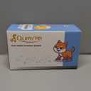 QUMY Dog Shoes for Dog Boots & Paw Protectors for Winter Snowy Day, Summer Hot Pavement, Water-Resistant in Rainy Weather, Outdoor Walking, Indoor Hard floors Skid-Resistant Sole, Black, Size 8: 3.0''x3.3"(W*L) (Pack of 4)