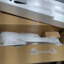 LEIVI Electric Bidet Toilet Seat with Wireless Remote and Side Panel, Multiple Spray Modes, Adjustable Heated Seat, Warm Water and Air Dryer, Auto LED Nightlight, Elongated (White)