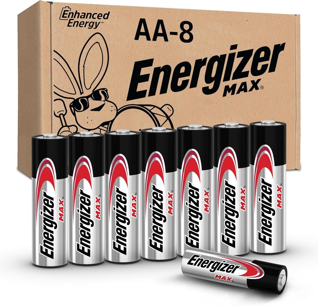 Energizer MAX AA Batteries (7 Pack), Double A Alkaline Batteries