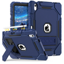 Grifobes for iPad A16 Case 11th Generation 11 inch 2025 / iPad 10th Generation Case 10.9 inch 2022, Heavy Duty Military Grade Shockproof Cover with Pencil Holder for i Pad 11/10 Gen (Navy Blue)