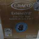 Graco Extend2Fit 3-in-1 Convertible Car Seat, Ashten 3 Modes of Use: Extended Rear & Forward-Facing Harness & Highback Booster; Adjustable Extension Panel, Grows with Your Child, Manufacturing Date 2026-04-27
