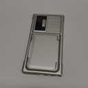 Vizvera for Samsung Galaxy S24 Ultra Wallet Case, RFID Cards Holder & Camera Cover for Women Men, Full Body Rugged Shockproof Silicone Case for S24 Ultra 6.8" 2024 Only-Natural Titanium