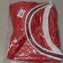 YWIES Plain Basketball Jersey, Blank Team Uniform, Hip Hop Hipster Short Sleeveless Active Shirts (2X-Large, Red)