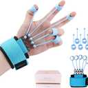 Finger Strengthener Hand Grip Strength Trainer Finger Extension Stretcher Exerciser Hand Rehab Work Out Relieve Pain Arthritis and Grip Training Krdebasai 40LB
