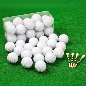 20 Pack Practice Golf Balls,41mm Foam Golf Balls,Limited Flight Design with Realistic Feel Durability,Perfect for Indoor or Outdoor Golf Training,Backyard Drills (White)