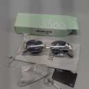 JiSoo Gold Retro Oval Sunglasses for Women - Polarized Sunglasses Women Vintage Trendy Sun Glasses 2025
