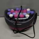 Remington Ionic Conditioning Hair Setter, 20 Velvet Hair Rollers, 6 Large (1), 10 Medium (1"), 4 Small (), Blowout Style Hair Curlers (pink)