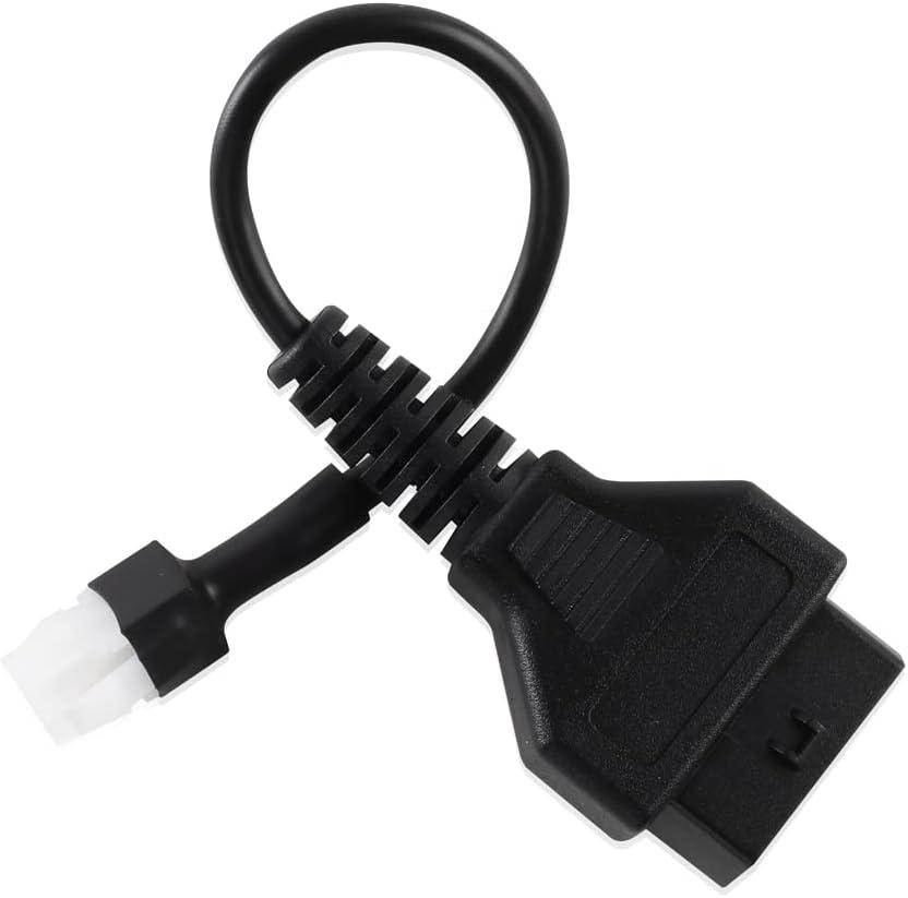 16 pin OBD2 Adapter to 4-pin Square Digital Wrench Connector Compatible with Polaris FST Classic Snowmobile
