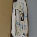 Blue Bow and Flower Lunch Bag Cute Corduroy Insulated Lunch Box for Women Coquette Tote Bag Reusable Large Capacity Cooler Containers Preppy Stuff Gifts for Picnics Travel Outdoor