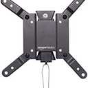Amazon Basics Tilt TV Wall Mount fits 12-40 inch TVs and VESA 200x200, Black