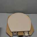 Bemis 500EC 068 Molded Wood Round Toilet Seat with Easy Clean and Change Hinge, 1 Pack, Fawn Beige