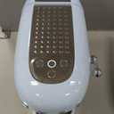 Smeg Manual Espresso Machine with Steam Wand, 15 Bars of Pressure, Stainless Steel Porta Filter, Passive Cup Warmer, User Friendly Controls, and Measuring Scoop Tamper Made in Italy (Pastel Blue) (13")