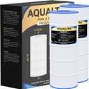 AQUALTRA Pool Filter Cartridge Compatible with C1200, PA120, CX1200RE, C-8412, FC-1293, 120 sq. ft., 23 1/4" x 8 15/16" 2 Pack