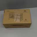 Sponge Holder for Kitchen Sink with Flexible Sponge Holder Smiley Face,2 Tier Kitchen Sink Organizer Countertop and Storage Essentials,Soap Dispenser Organize,Home Decor Accessories-White