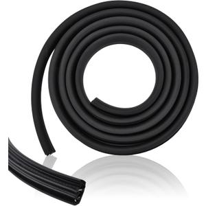 Door Weather Stripping Seal Compatible with 2007-2014 Chevy Suburban 1500 2500 Tahoe, GMC Yukon XL 1500 2500, Cadillac ESV EXT,Rubber Front Door Weatherstrip Replace#22766409 22766410 1PCS (Left or Right)