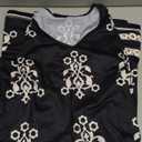 Summer Dresses for Women 2026 V Neck Sleeveless Lace Boho Dress Elegant Classy Spring Beach Vacation Outfits (Small, Black Printed)