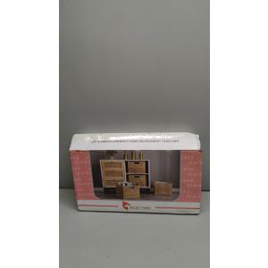 Storage Baskets 11x11inch Cube Baskets 4 pcs Baskets,Foldable Handwoven Water Hyacinth Laundry Organizer,Cube Storage Baskets