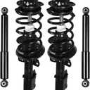 4PCS Front & Rear Struts Shock Absorbers Assembly Fit for Chevy Cobalt 2005-2010 / HHR 2006-2011, for Pontiac G5 2007-2009 / Pursuit 2005-2006, Replace 172179R 172179L 349043