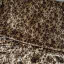 Velvet Vintage Double Sided Floral Print Throw Pillow Covers Set of 2 Soft Decorative Luxurious Silky Pillow Cushion Cases for Home Decor Couch Sofa Bed Living Room (Champagne, 12x20)