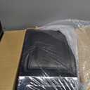 7 code Thicken & Sturdy Clear Shoe Storage Organizer with Magnetic Door, Stackable Boxes for Closet, Foldable Shoe Rack for Sneaker Boot Container, Plastic Shoe Cabinet Shoe Box 6 Pack, Black