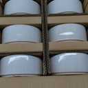 famiware Star Cereal Bowl Set, Soup Bowls Set of 6, Double Reactive Glaze, Stackable, 23 oz Deep Bowls Suitable for Cereal, Popcorn, Oatmeal, Dessert - Dishwasher and Microwave Safe, Cappuccino White
