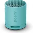 Sony SRS-XB100 Wireless Bluetooth Portable Lightweight Super-Compact Travel Speaker, Durable IP67 Waterproof & Dustproof Shower Speaker, 16 Hour Battery, Versatile Strap, & Hands-free Calling, Blue