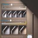Power Strip with LED Desk Lamp, PD 30W Touch Desk Lamps, 4 Outlets 4 USB Ports(2 USB C) Small Desk Lamp 5FT Extension Cord Table Lamp for Home Office College Dorm Room Essentials Bedroom Bedside Study, White
