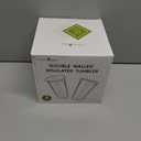 Freshmage 16oz Double Walled Insulated Tumblers (4 Pack), Tumbler Cups Keep Drinks Cold & Hot, Crystal Clear Reusable Plastic Cups, BPA-Free Plastic Drinking Glasses, Dishwasher Safe