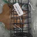 Songbird Essentials Copper Roof Suet Log Feeder