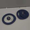 2 Pack Replacement Lids for Pyrex 7200PC 2 Cup Glass Containers Bowl Silicone Storage Cover Leakproof Navy